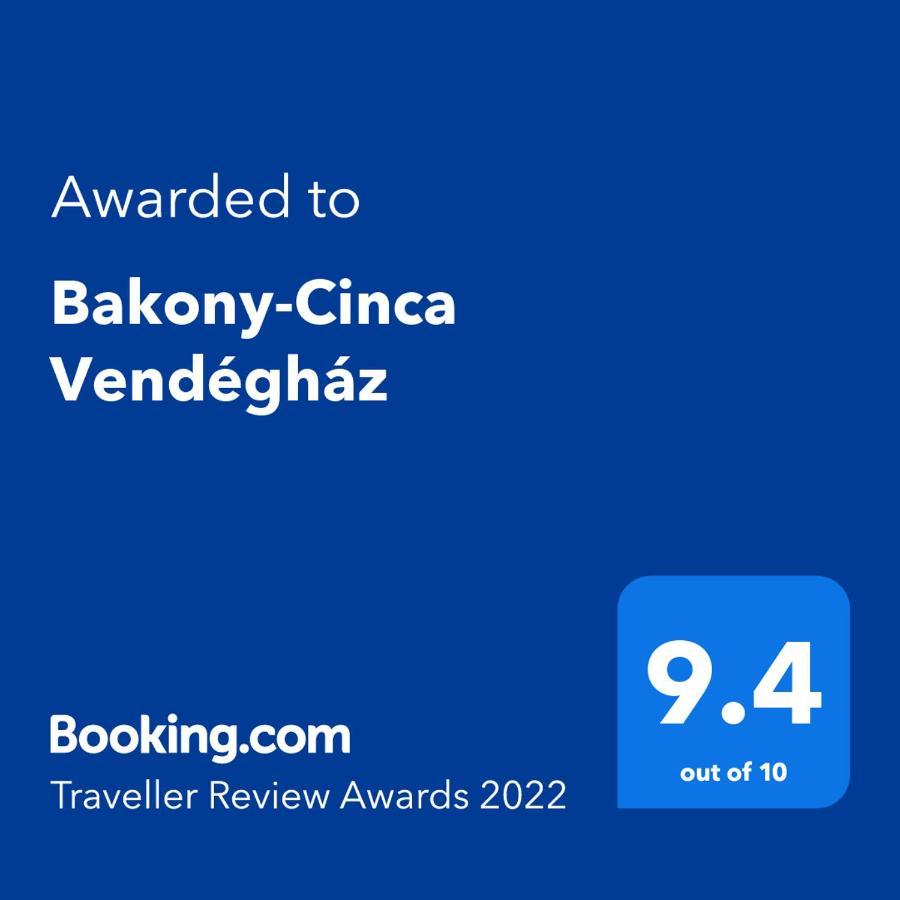 Bakony-Cinca Vendeghaz Hotel Szentgál Exterior photo